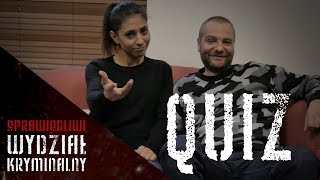 quotSprawiedliwi Wydział Kryminalnyquot  Quiz wiedzy o serialu [upl. by Annay]