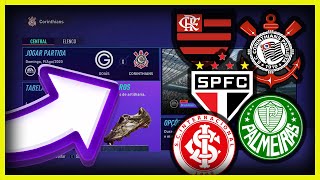 COMO JOGAR O BRASILEIRÃO NO FIFA 21 NOS CONSOLES  SAIBA COMO CRIAR O BRASILEIRO NO FIFA 21 CONSOLES [upl. by Nnylrahc]