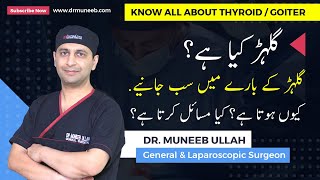 Thyroid Goiter  Know it All drmuneeb [upl. by Epilif]