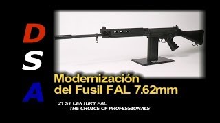 Modernización del Fusil FAL 762mm [upl. by Collar]