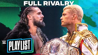 Cody Rhodes vs Seth Rollins rivalry history WWE Playlist [upl. by Ylatfen356]