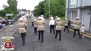 Magheraveely FB  Ballinamallard Accordion Band Parade 2024 [upl. by Clovis64]