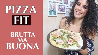 FIT RICETTA  Pizza di albumi super leggera [upl. by Ecirtnuahs550]