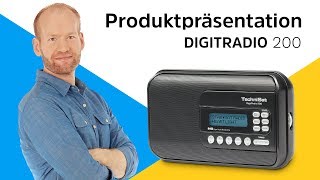 DIGITRADIO 200  Produktpräsentation  TechniSat [upl. by Akineg]