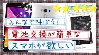 スマホの電池、簡単に交換出来ないのはメーカーの傲慢だー交換が出来るのかどうかをカタログで機能表示するべきです。 [upl. by Melessa]