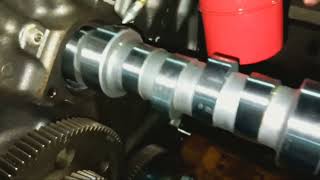 cat 3412 Camshaft installation complete method with end play [upl. by Anirdua965]