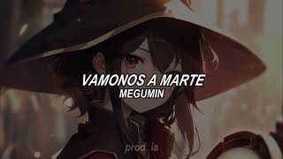 Vamonos a Marte  Megumin IA Cover [upl. by Aneerbas]