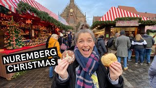 Nuremberg Christmas Market 2022  Food Tour [upl. by Geaghan944]