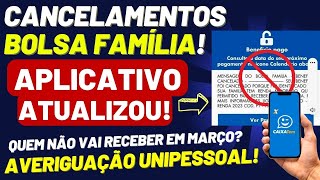 🚨 ATUALIZOU APLICATIVO Auxílio Brasil CANCELAMENTOS BOLSA FAMÍLIA Quem NÃO vai receber em MARÇO [upl. by Annaet]