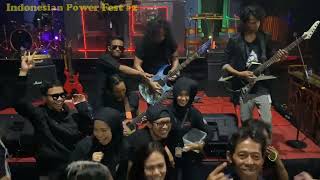 quotRISING FORCEquot SPEED METAL PROJECT Live at New Kaliber Coffee Indonesian Power Fest 2 06082023 [upl. by Eriha]