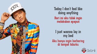 The Lazy Song  Bruno Mars Lyrics video dan terjemahan [upl. by Aneehsat]