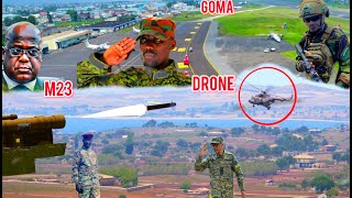 M23 IRASHE DRONE YA MBERE IGOMA TSHISEKED NA FARDC YE BARATITIRA⛔FDRL I SHAKA GUTERA URWANDA NONEHO [upl. by Darees88]