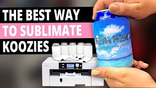 The Best Way to Sublimate Koozies [upl. by Jakob]