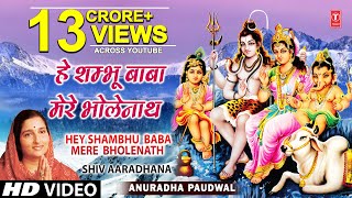 हे शम्भू बाबा Hey Shambhu Baba Mere Bhole Naath I Shiv Bhajan I Shiv Mahima I Anuradha Paudwal [upl. by Aniala]