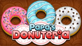 Papas Donuteria Full Gameplay Walkthrough [upl. by Ellan]