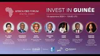 Webinaire Invest In Guinée  2024 [upl. by Laktasic]