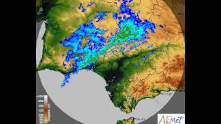 RADAR SEVILLA  2013  SEMANA 10 Del 4 al 10 de Marzo Lluvias [upl. by Humberto]