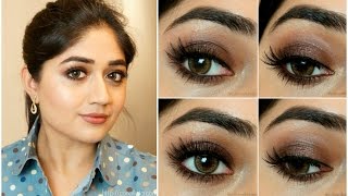 Shimmery Chocolate Smoky Eye Makeup Tutorial  corallista [upl. by Rosenkrantz]