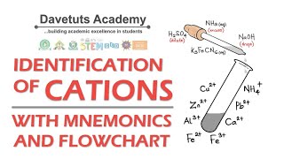 PRACTICAL CHEMISTRY  Identification of Cations with Flowchart and Mnemonic [upl. by Allred885]