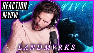 Metallic Hardcore  Deathcore  Punk  LANDMVRKS quotLost In A Wavequot  REACTION  REVIEW [upl. by Hatokad]