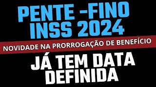 PENTE FINO DO INSS 2024 JÁ TEM DATA DEFINIDA PELO GOVERNOSAIBA MAIS [upl. by Doi]