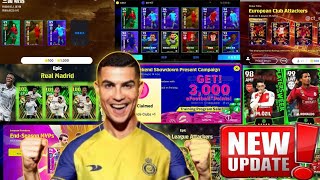 What Is Coming On Monday amp Thursday In efootball 2024 Mobile  Free Coins Free Pack [upl. by Ailemak]