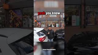 Range rover gets confronted for bad parking [upl. by Yelehsa]