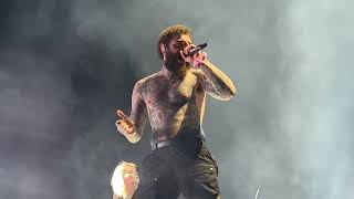 Post Malone  Too Young amp White Iverson Live 4K [upl. by Retsehc]