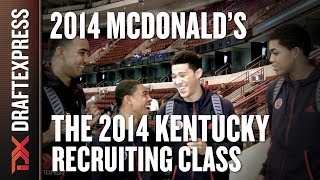 The 2014 Kentucky Recruiting Class  2014 McDonalds AllAmerican Game [upl. by Neltiac]