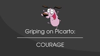 Griping on Picarto Courage [upl. by Aicitan]