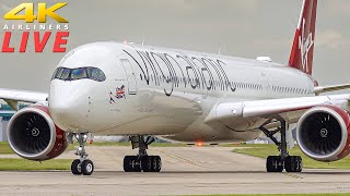 Live  Manchester Airport Plane Spotting [upl. by Waters]