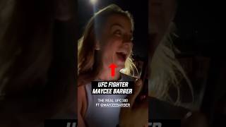 UFC fighter Maycee Barber keeps her cool during altercation with neighborhood Karen [upl. by Ferriter400]