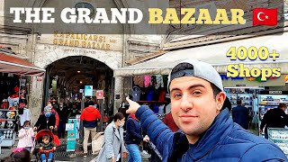 Exploring The Grand Bazaar The LARGEST Market In Istanbul Turkey [upl. by Feinleib535]