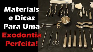 Lista de Materiais Dicas e Passo a Passo Para uma Exodontia PERFEITA  Cirurgia Oral  Odontologia [upl. by Binah]