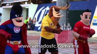 EL COLOR del partido Venados FC vs Atlante AP2015 [upl. by Suraved]