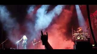 Mechanix performed live by Megadeth at Tinley Park 9324 [upl. by Ratib]