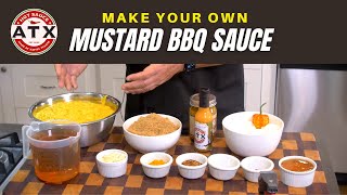 Make your own Mustard BBQ Sauce Recipe [upl. by Lativa]