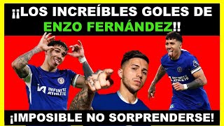 TODOS LOS GOLES DE ENZO FERNANDEZ EN CHELSEA [upl. by Aiem]