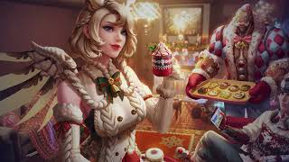 Mercy Genji and Bob Christmas Menu Loop  OVERWATCH 2 [upl. by Urian974]