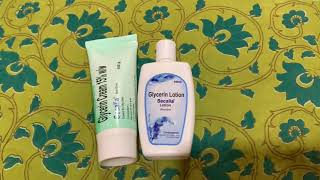 Secalia glycerin cream review  Secalia glycerin lotion review  best bodylotion for dry skin [upl. by Nicole]