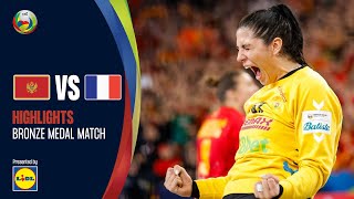 Montenegro vs France  Highlights  Bronze medal match  Women’s EHF EURO 2022 [upl. by Laufer772]