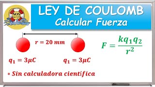 》Ley de Coulomb 3 cargas parte 1《 ℛℳ [upl. by Firman]