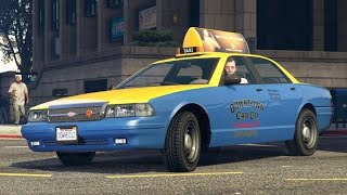 Let’s go to Work GTA5 taxi mode🔥 [upl. by Jilly]