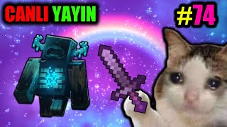 Minecraft 74 Warden Avı [upl. by Ilenay]