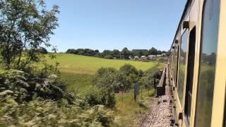 Paignton amp Dartmouth Steam Railway  Full Round Trip Part 1  250712 [upl. by Menides757]