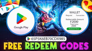 Free Redeem Code  Free Redeem Code App  How to Get Free Redeem code  Free Google Play Redeem Code [upl. by Niatsirk]