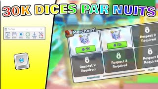 Comment obtenir plus de 50k Dices par jours sur Pet Simulator 99 [upl. by Dub]