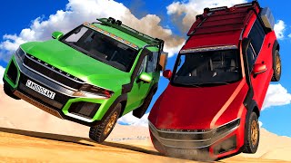 Jumping DANGEROUS Dunes with Spycakes in BeamNG Drive Mods [upl. by Ingmar]