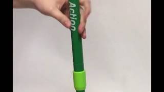 Extending the Sabco Microfibre Flat Mop extendable handle [upl. by Leuqram]