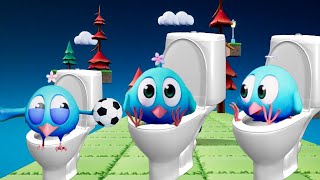 Pingoo Bird Eps11  Skibidi Toilet Memes Song COVER [upl. by Annaya]